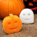 Scrub Daddy Halloween Shapes – 2 Count – Scrub Mommy Pumpkin and Scrub Daddy Ghost
