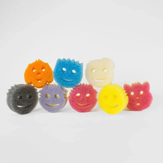 Scrub Daddy Scrub Family 8 Count Sponges and Scrubbers