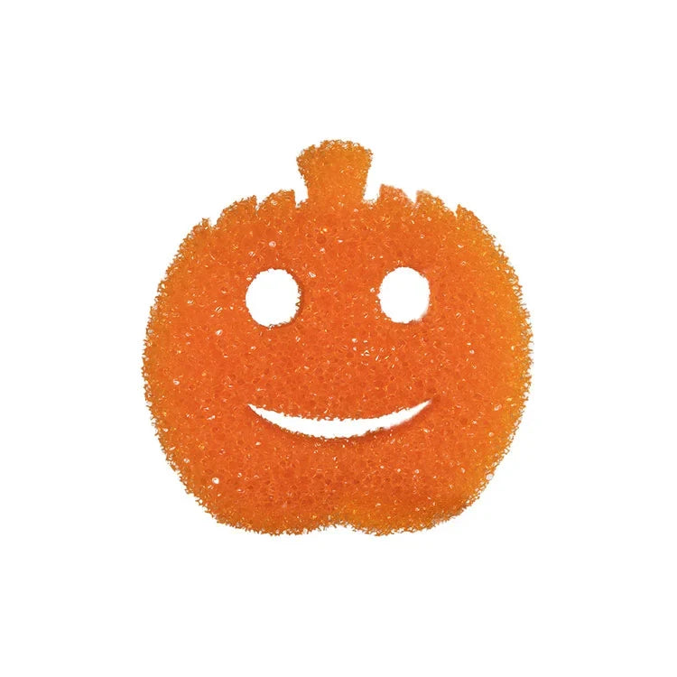 Scrub Daddy 2025 Halloween Shapes with Mommy Pumpkin – Mommy Clown and Daddy Ghost – Limited Edition