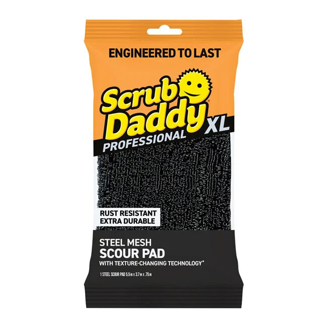 Scrub Daddy Professional XL Steel Mesh Scour Pad